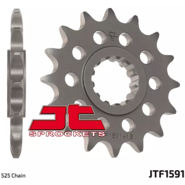 Standard Stahlritzel vorne 1591 - 525 JT SPROCKETS JTF1591.16 TDM TENERE MT-09 Y