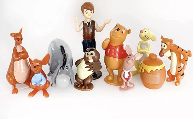 Disney Winnie Das Pooh Buch Mit 10 Kunststofffiguren Enthalten Ideal Für Kuchen