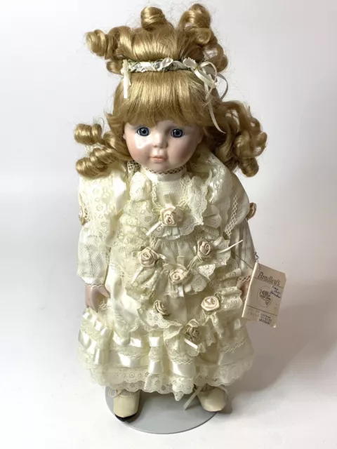 Bradley Collection Beth Ilyssa 13" Limited Edition Doll Wax Over Porcelain.