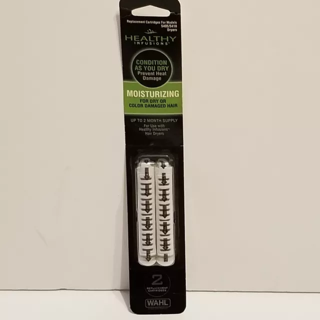 WAHL Healthy Infusions Moisturizing Cartridges  for Models 5405/5418 Dryers.