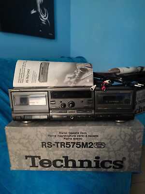 Technics RS-TR575M2 - Stereo Cassette Deck(Registratore a doppia cassetta stereo