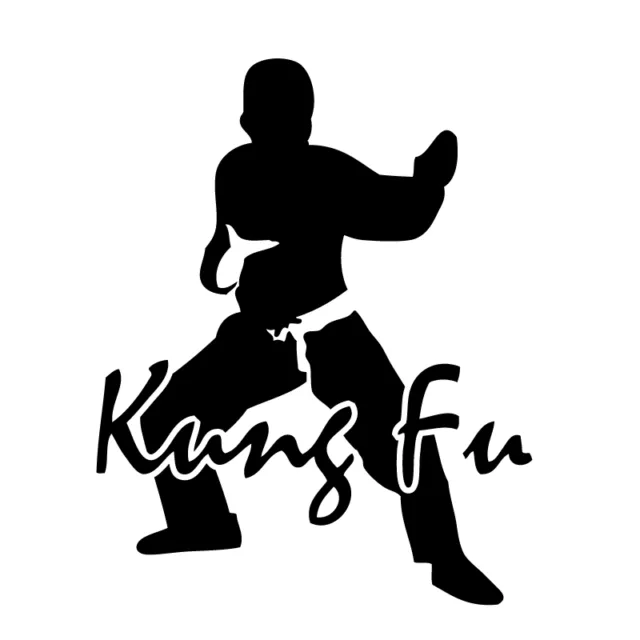 KUNG FU - Aufkleber Auto Folie Tattoo Sticker Kampfkunst Kampfsport