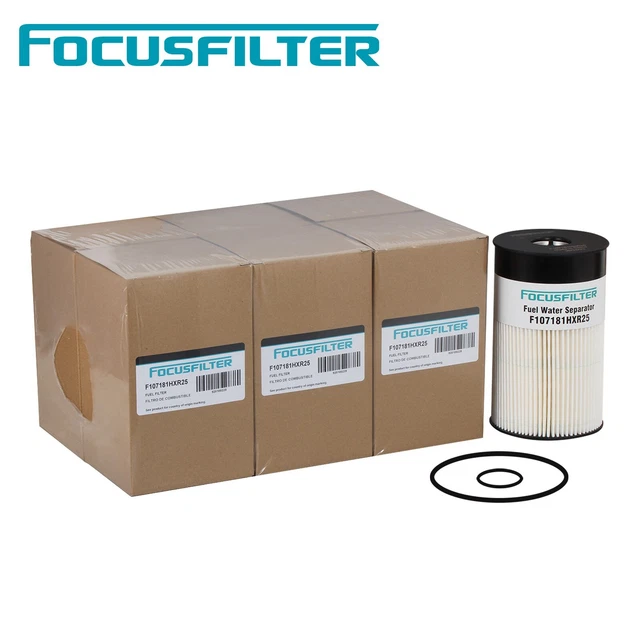 6×REPLACE FLEETGUARD FUEL Water Separator Filter FS19765 Cummins ISX