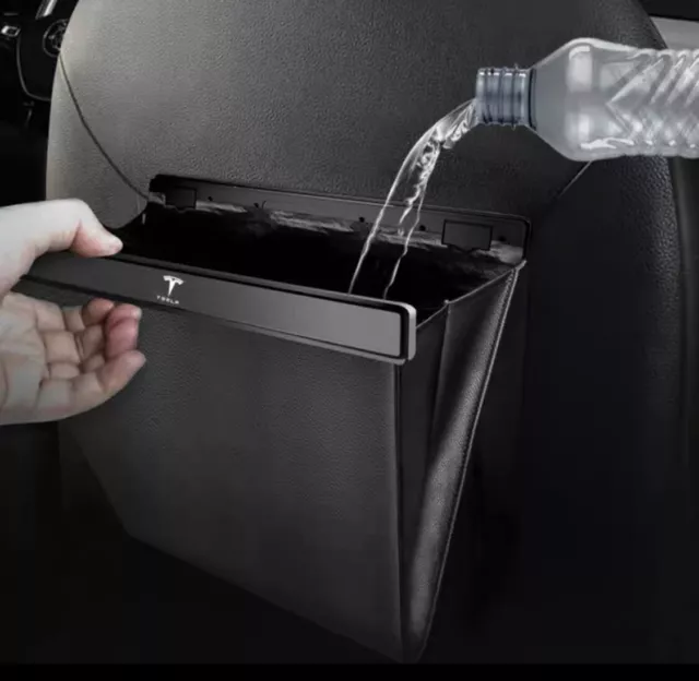 Tesla Model 3 - Strollable Garbage Bags on-Board Garbage Cans