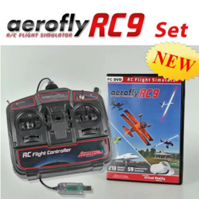 Ikarus 3092016 Flugsimulator aeroflyRC9 mit SimConnector IK3092010