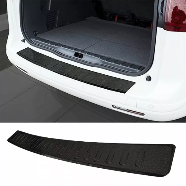 For Skoda Superb B MK2 Rear Bumper Protector Guard Trim Cover Steel Black Sill