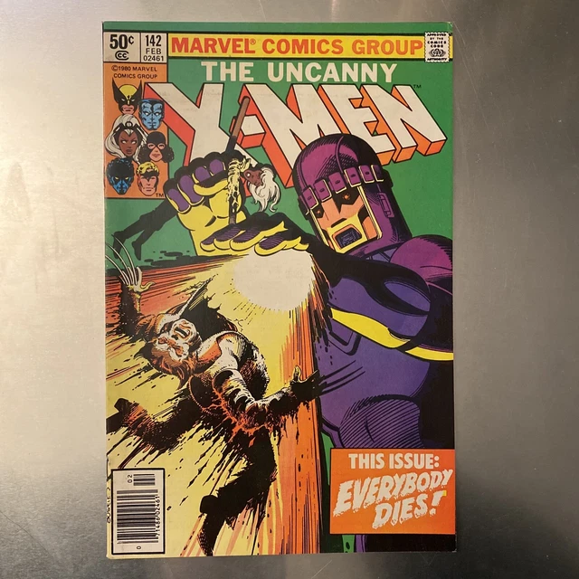 Uncanny X-men Vol.1 1981, Death of Wolverine, Storm, Colossus. Marvel Comics