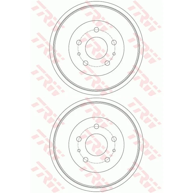 Kit De 2 Tambours De Frein ABS Arrière Pour Ford Fusion, Fiesta, Escort, Orion - Neuf Sous Emballage