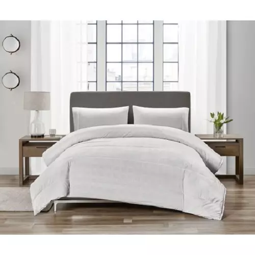 Canada's Best Embossed Down Alternative Comforter Heavy Weight Twin, White