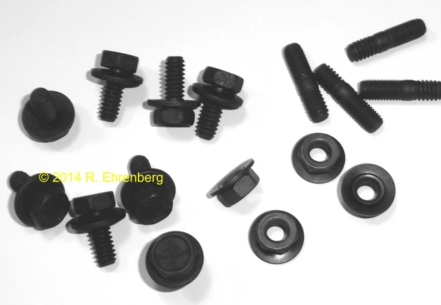 Stainless Steel Valve Cover Bolt Kit For MOPAR Big Block Engines (383, 400, 413, 426W, 440 R/RB) 12 thumbnail image