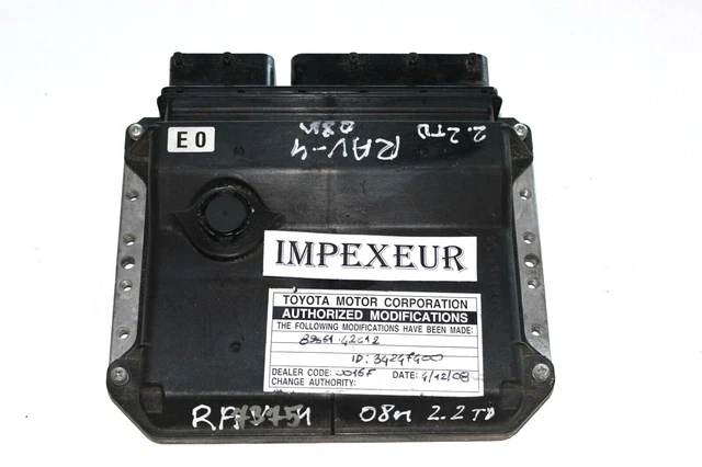 Calculateur Moteur TOYOTA 89661-0Z750 MB275500-3471 - Occasion à Reprogrammer Par Un Professionnel