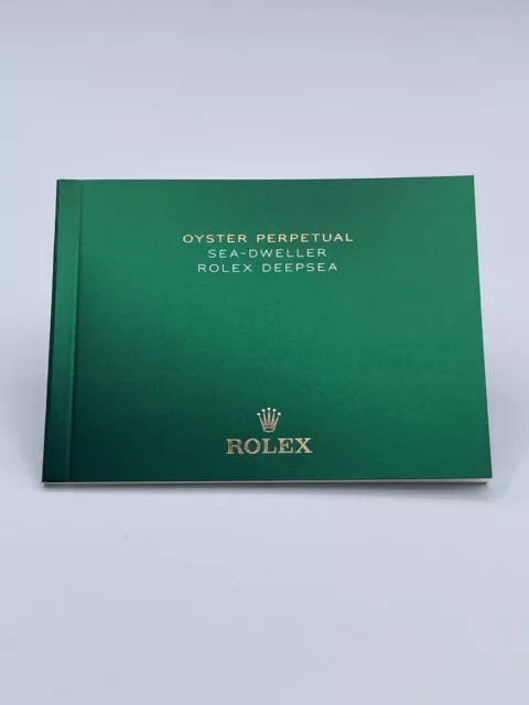Rolex Sea-Dweller Deepsea libretto corredo orologio italiano originale 2013 - 19