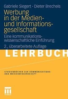 Werbung in der Medien- und Informationsgesellschaft... | Buch | Zustand sehr gut
