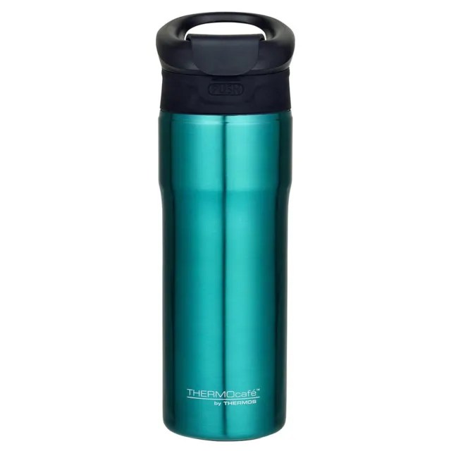 Genuine! THERMOS THERMOcafe™ 450 ml S/S Vacuum Insulated Tumbler Travel Mug Teal
