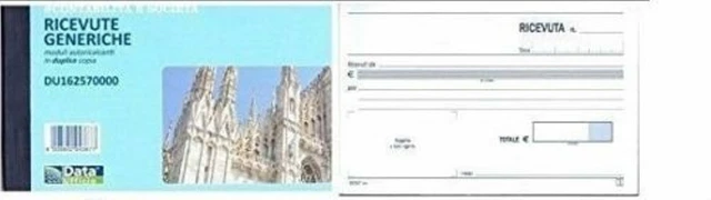 Blocchetto Ricevute Generic - 2 Copie, Per Registrazione Vendite E Attività Commerciali - Foto 6