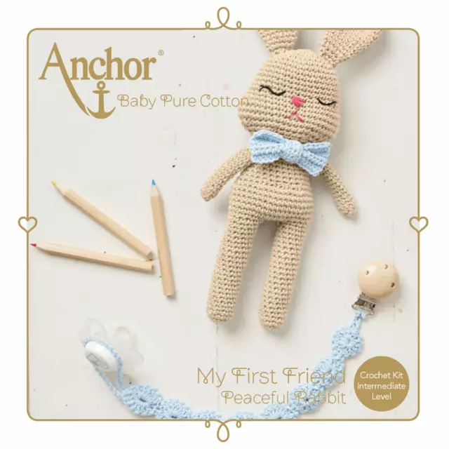 Crochet kit Amigurumi Ballerina Bunny DIY Stuffed Animal Toy Kit Crochet  Gift