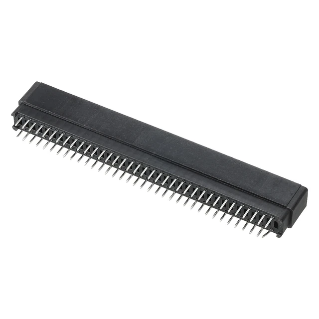 Scheda Bordo Connettore Nero Presa Destra Angolo 72 Pin 2.54mm Passo