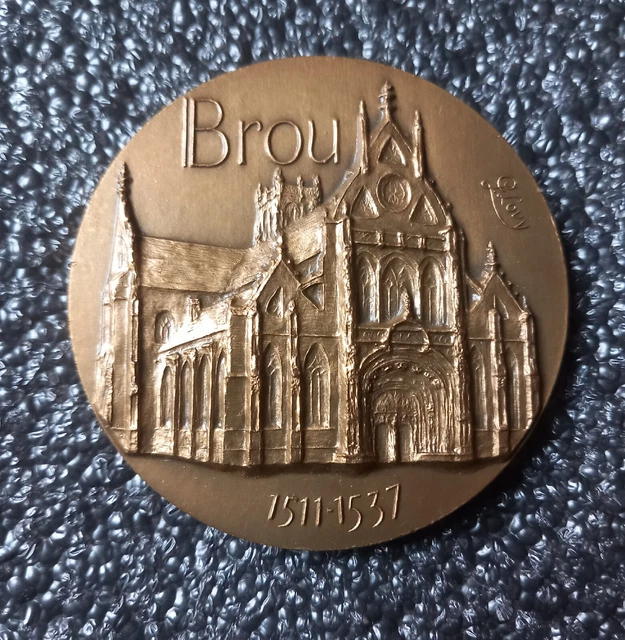 Médaille Sportive Ancienne - Bronze, Office Des Sports De Strasbourg, Pièce De Collection Française