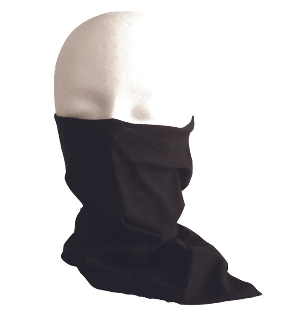 Bandana Biker Motorrad Maske Schlauch Sturmhaube Schwarz Schlauchschal