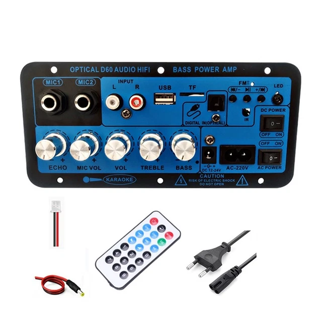 Carte amplificateur numérique, carte amplificateur Audio multi