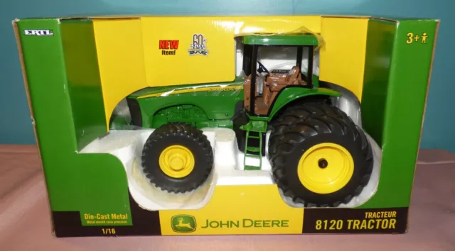 2005 ERTL 1/16 John Deere 8120 MFWD Tractor 60th Anniversary Edition #15804