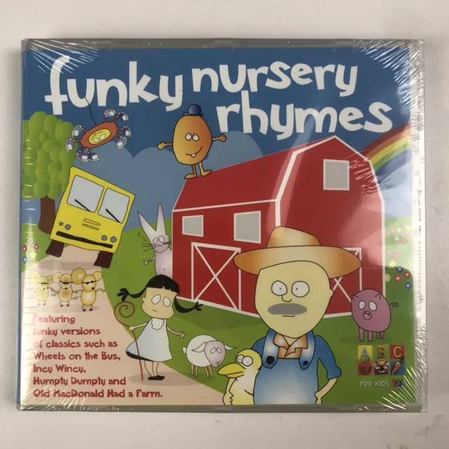 Funky Nursery Rhymes by Juice Music CD Children’s ABC For Kids BRAND NEW