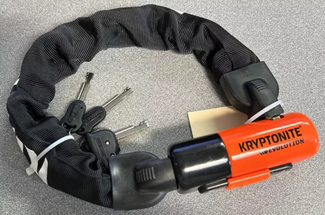 Kryptonite 1055 Evolution Mini Series 4 Chain Lock- 1.8' (55cm)