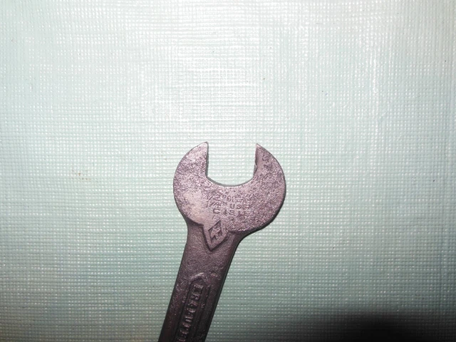 Vintage "Kraeuter Usa C1316" Open-End Wrench ~ 1/2 (1/4 Uss) & 13/32 (3/16 Uss) 7