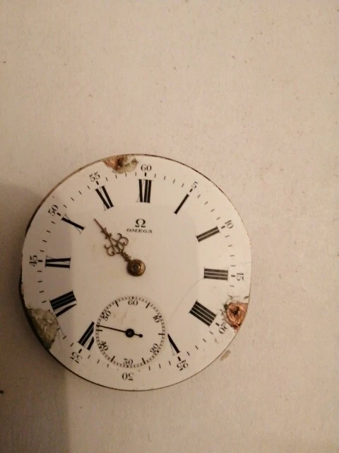 Mécanisme De Montre à Gousset à Réviser Ou Pour Pièces - Référence 7-37/P3/2, Occasion