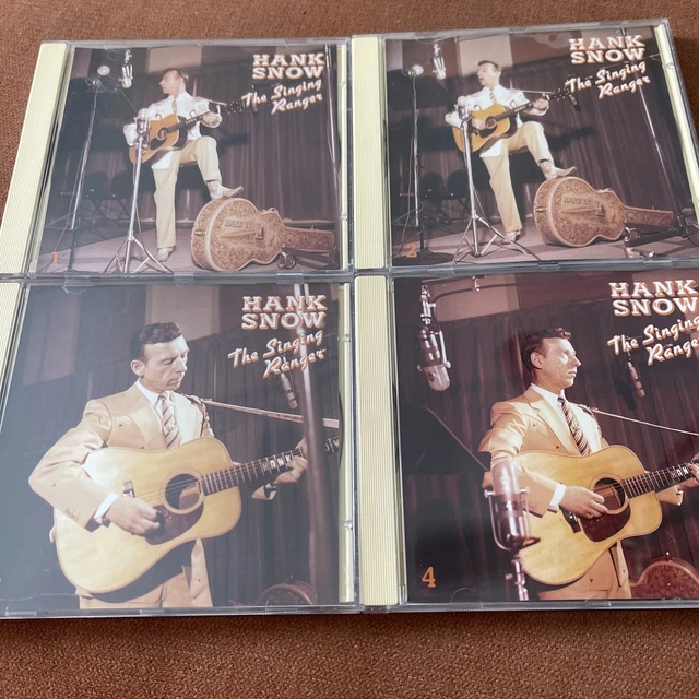 独4discs CD Hank Snow Singing Ranger Vol.2 BCD15476DH BEAR FAMILY /00880 Hank Snow Box set: Singing Ranger Vol.2 (4-CD Deluxe Box Set