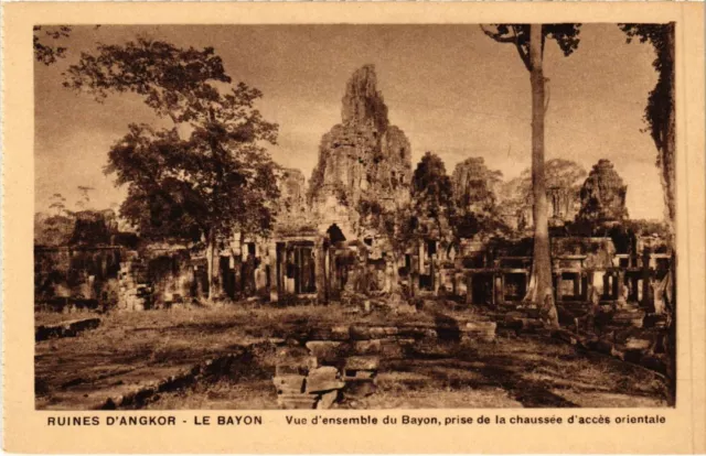 CPA AK Cambodge Le Bayon, Vue d'ensemble INDOCHINA (1283850)