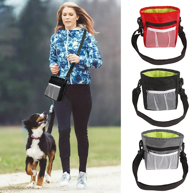 Pet Treat Pouch Puppy Portable Dog Walking Training Obedience Snack Belt Bag
