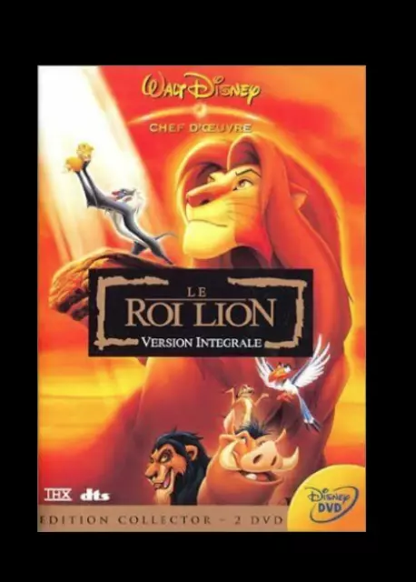 Le Roi Lion [Édition Collector] - 2 DVD - NEUF - VERSION FRANÇAISE