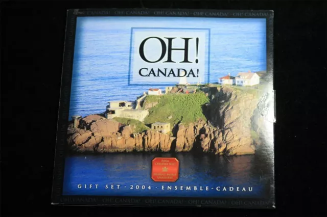 2004 Oh Canada Uncirculated Coin Set Royal Mint