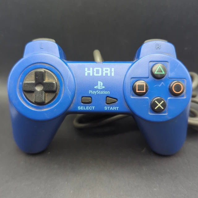 Manette Hori Horipad 3 Mini Bleu - Pour PS3 Et PC - Avec Turbo - Testée Et Nettoyée