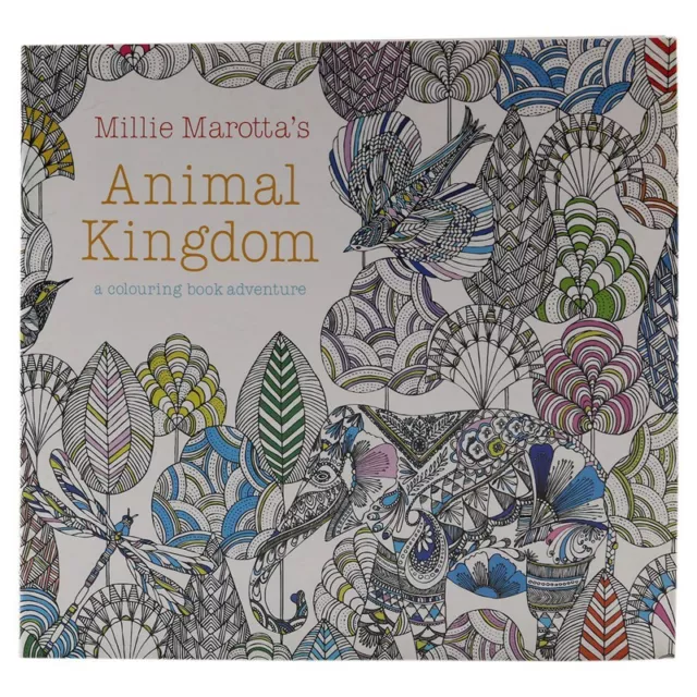 Children Adult Animal Kingdom  Coloring Painting Book Q4A93414