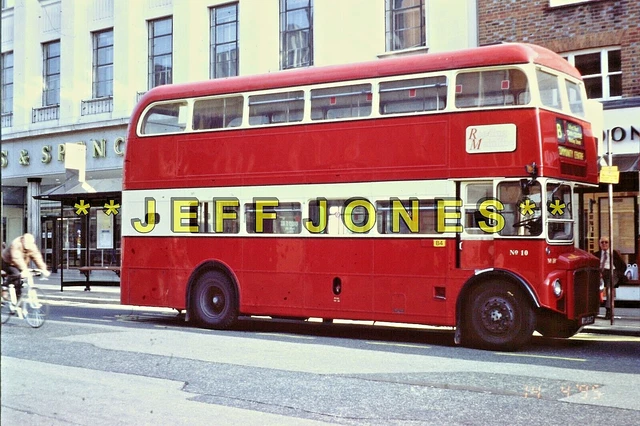 ORIGINAL 35MM SLIDE 7420- Reading Mainline ROUTEMASTER 10 WYJ857 ...