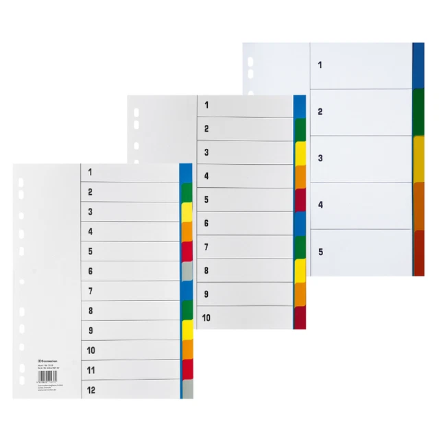 Ordnerregister für Haus und Eigenheim, DIN A4, lichtgrau (3er Set Ordnerregister für Haus und Eigenheim, DIN A4, lichtgrau (3er Set