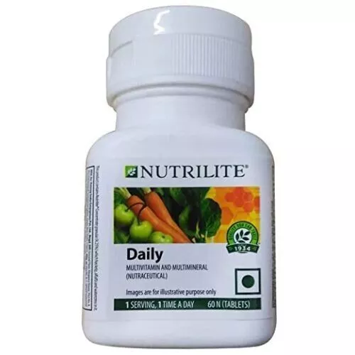Nutrilite Amway Daily 60 Tabs Supports Metabolism & Nervous System Multivitamin