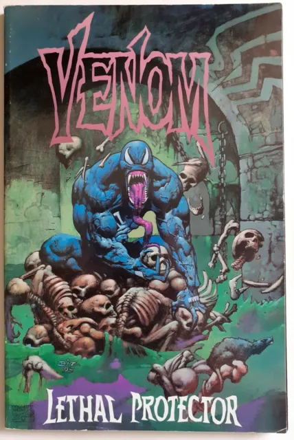 Venom Lethal Protector first print 1995 Bisley cover Marvel Comics trade