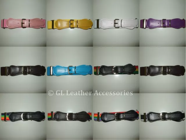 Kids Boys Girls Elastic Belts 18 Colors