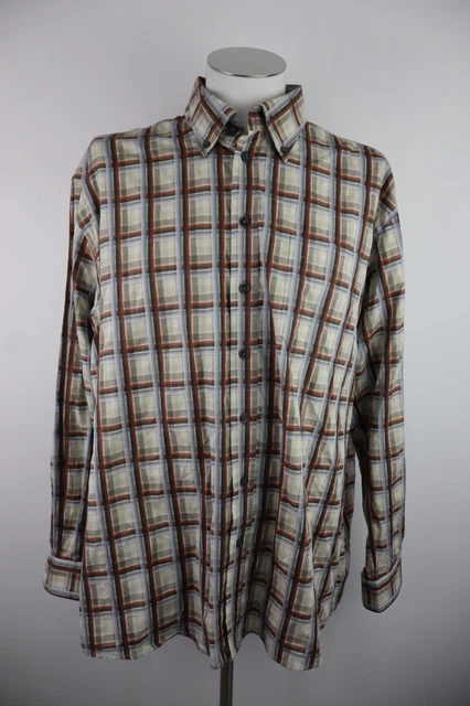 Chemise Décontractée Paul Smith à Carreaux Gris - Taille XXL - Excellent état - Occasion