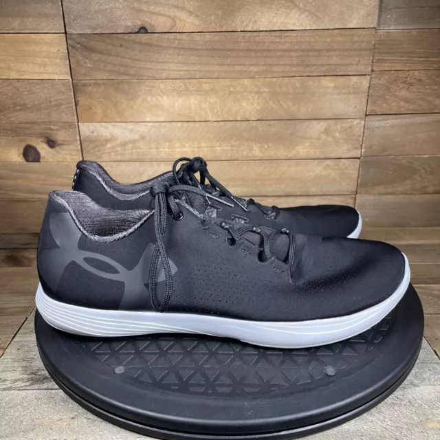 Under Armour Womens Size 8.5 UA Street Precision Low Shoes Luxe Black