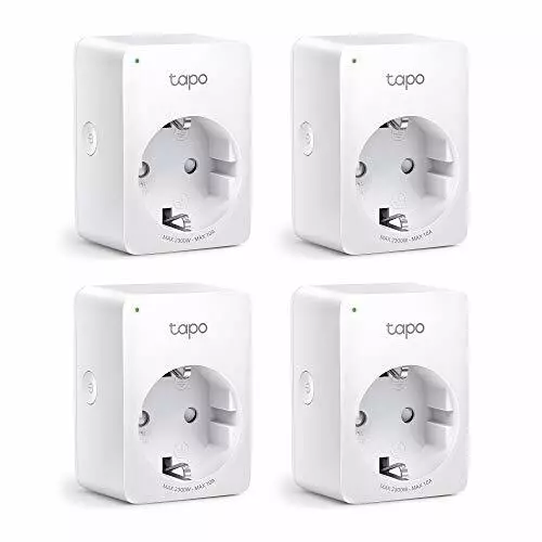 TP-Link Tapo Smart WLAN Steckdose Alexa Google 4er Pack Smart Home WiFi NEU