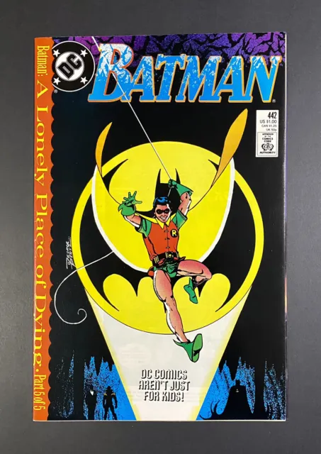 Batman #442 1st Tim Drake in Classic Robin Costume DC Comics 1989 VF