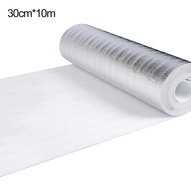 Réfléchissant Film Chauffage Isolation Maison Décoration Tout Neuf