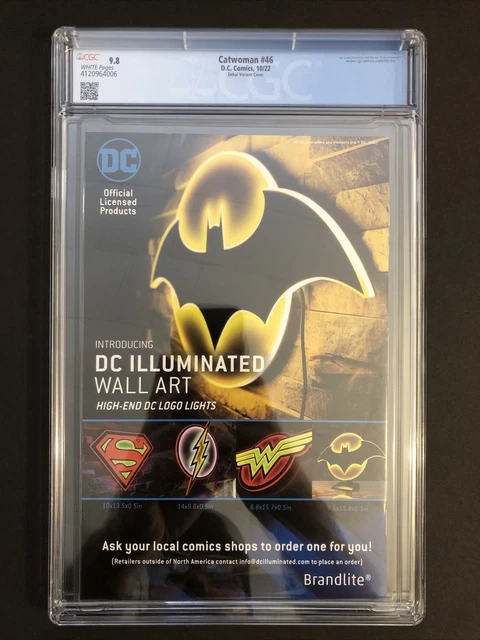 Catwoman #46 10/22 DC Comics CGC Graded 9.8 Jeff Dekan Swimsuit Variant Cover 3