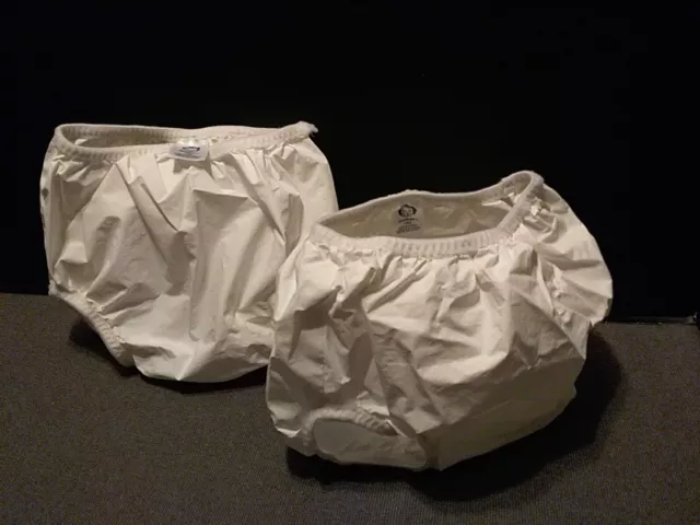Vintage Gerber Rubber Plastic Pants Diaper cover waterproof Pants Size 18 Months
