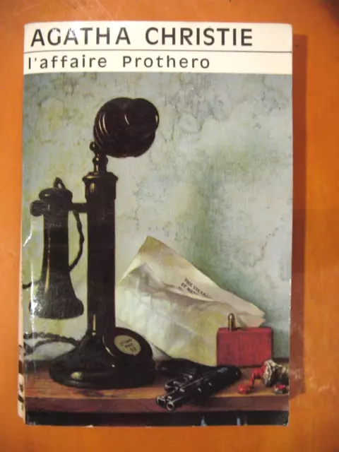 L'affaire Prothero par Agatha Christie. Policier Le Masque N°  36