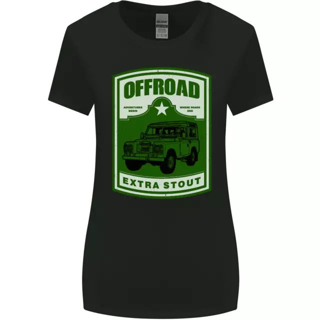 T-shirt da donna Offroad Extra Stout 4X4 Offroading Off Road taglio più largo